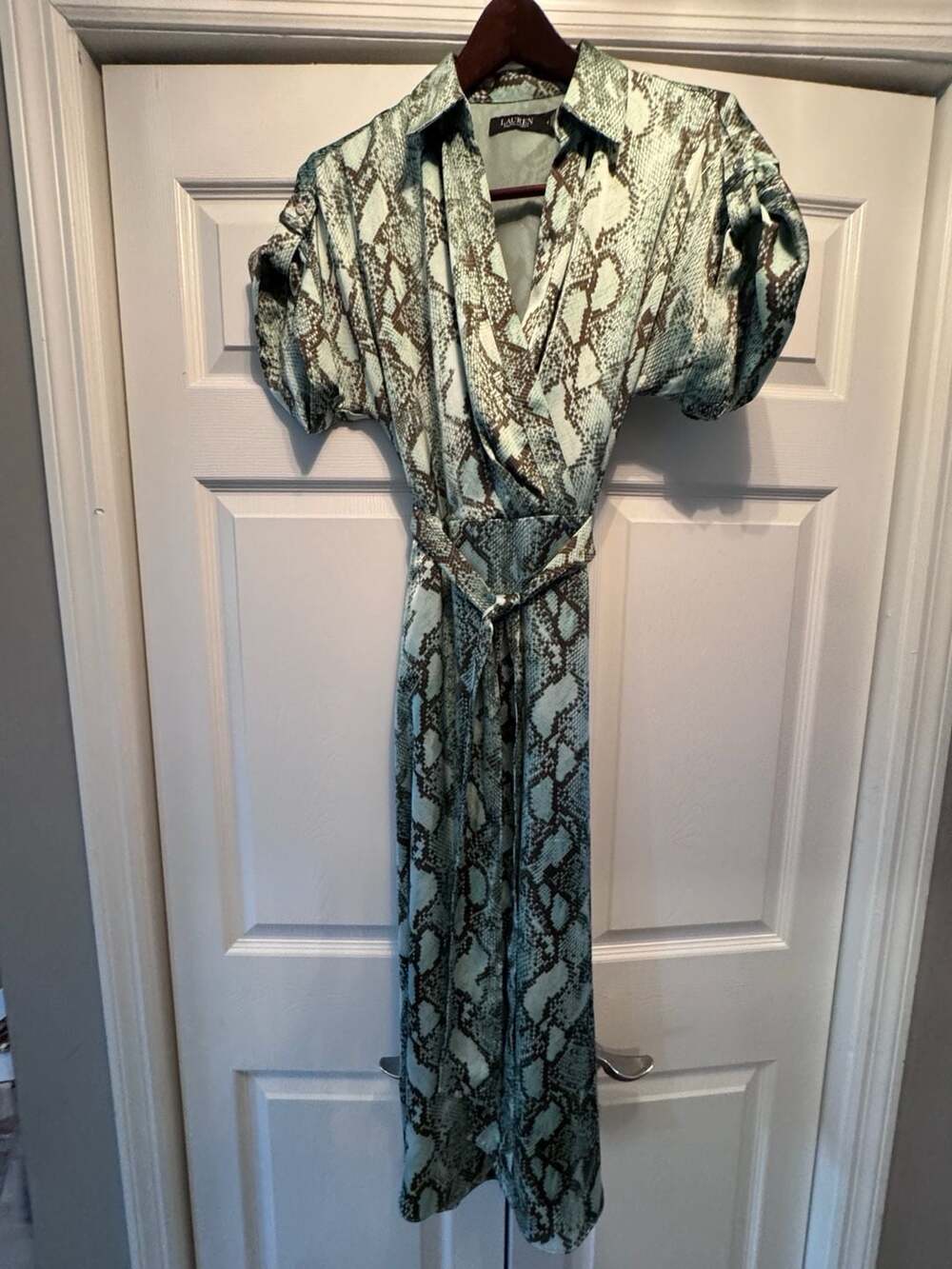 BLACK LABEL! Second only to Purple Label. ￼Lauren Ralph Lauren Mint Green Snakes